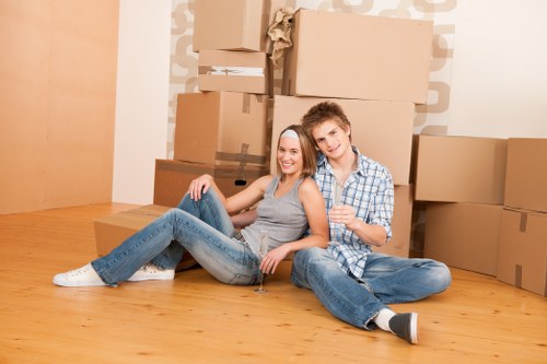 Removal team planning a local move in Waterloo