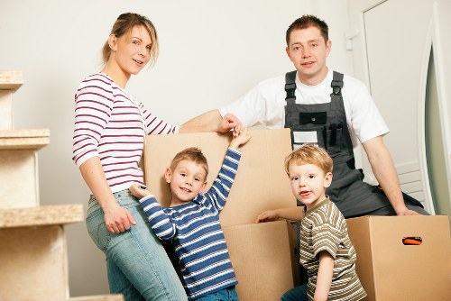 Loading furniture for a Waterloo flat move