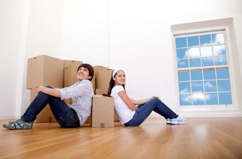 Local van for moving household furniture and boxes in Waterloo